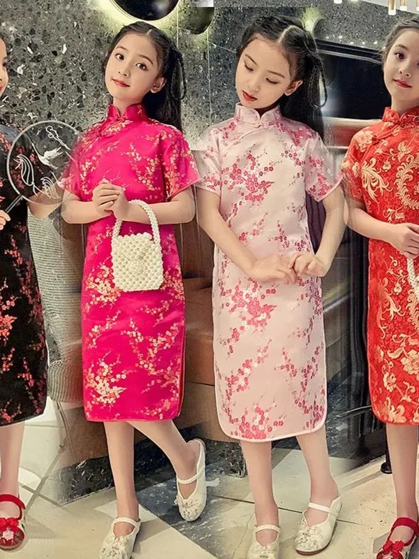 Ʈ Ÿ ̵ Qipao 巹    ª Ҹ ⼺ ߱ Ÿ Ƿ  